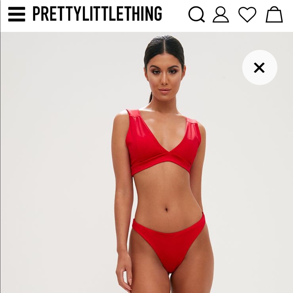 pretty little thing high cut bikini